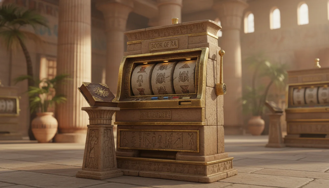 Explorer searching for book of ra deluxe slot